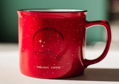Firelight Coffee Mountain Mug
