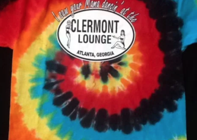 Clermont Lounge Red Tie Dye Tee
